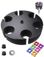 Multi Microphone Holder Aluminum/Upgraded Multi Mic Holder Up to 6 Mics, Wire...