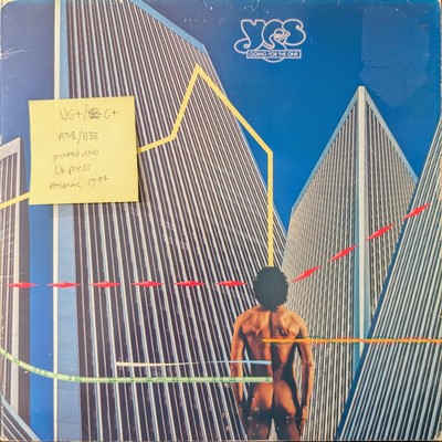 Yes Going For The One Vinyl Record VG+/G+ K50379 1977