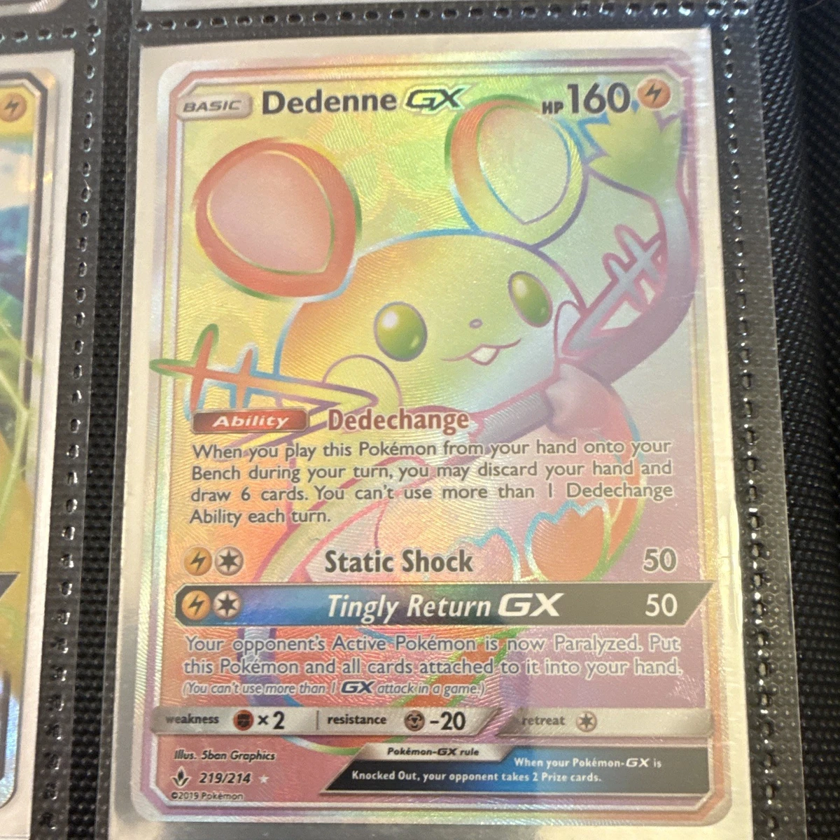 Dedenne GX Pokémon TCG Cards for sale