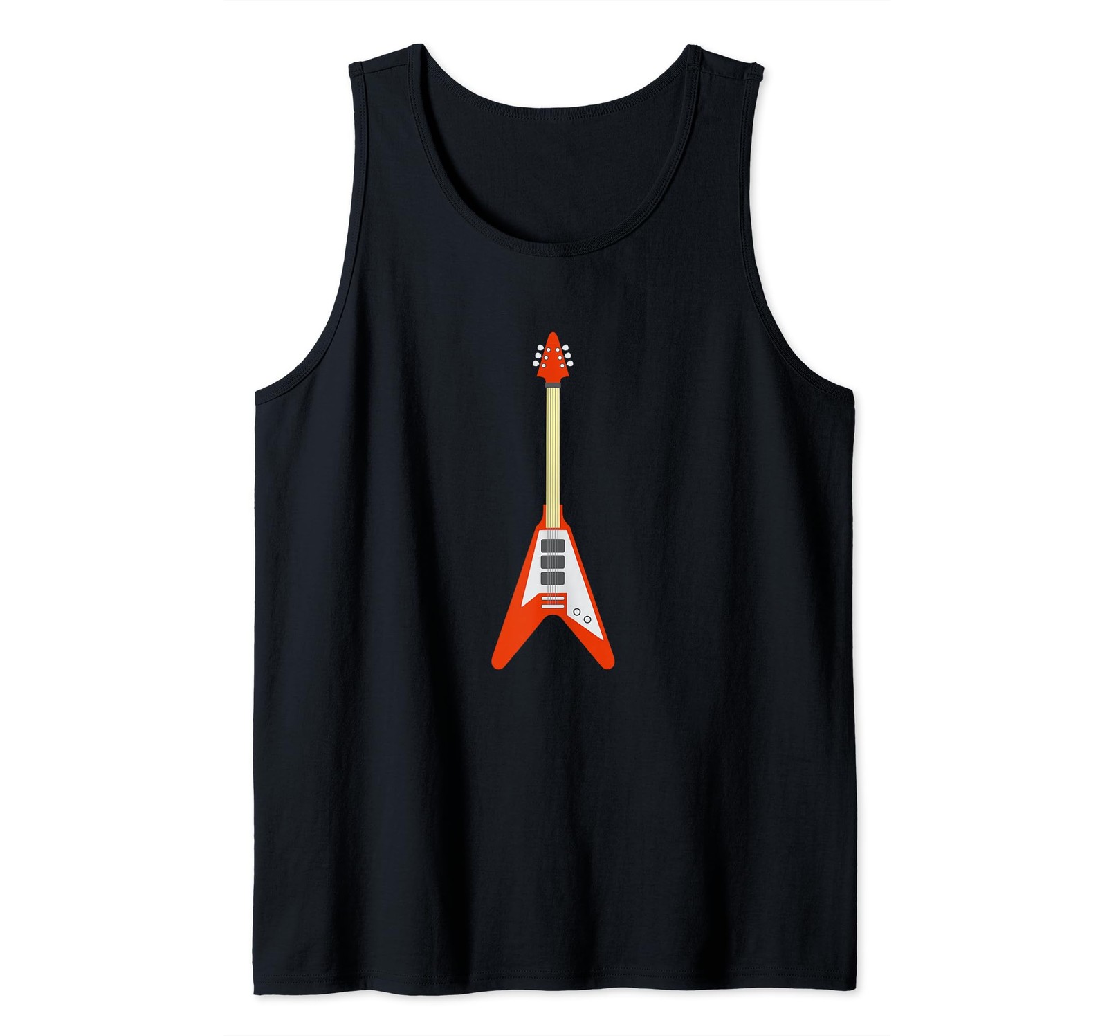 Guitare électrique rouge débardeur de concert idéal pour vos répétitions et festivals