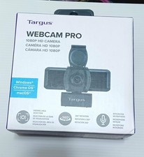 New Targus Webcam Pro 1080P HD Camera unopened box Photo Sensor Technology NEW