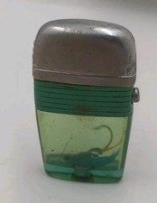Vintage Scripto w/ Fly Fishing Lure Inside Li...