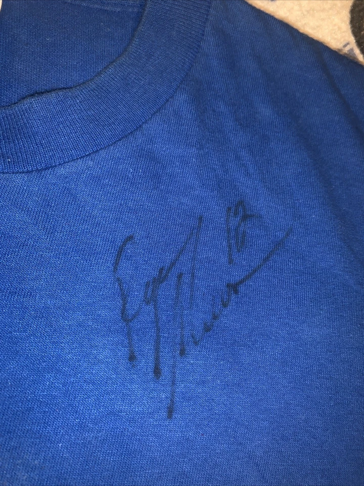 Camiseta de carreras Nascar gráfica firmada por Ryan Newman de Y2K para hombre Foto 2 de 4
