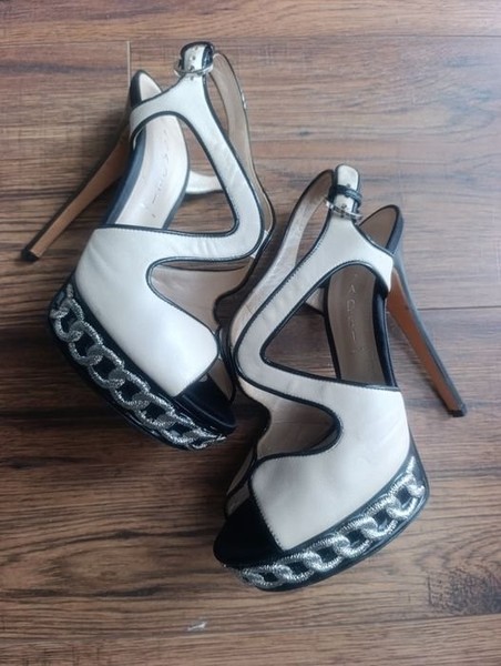 Women Casadei Sandals Beige 38