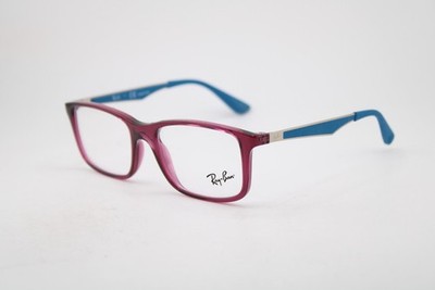 NEW RAY-BAN JUNIOR RB 1570 3722 PURPLE BLUE GUNMETAL AUTHENTIC EYEGLASSES 49-16