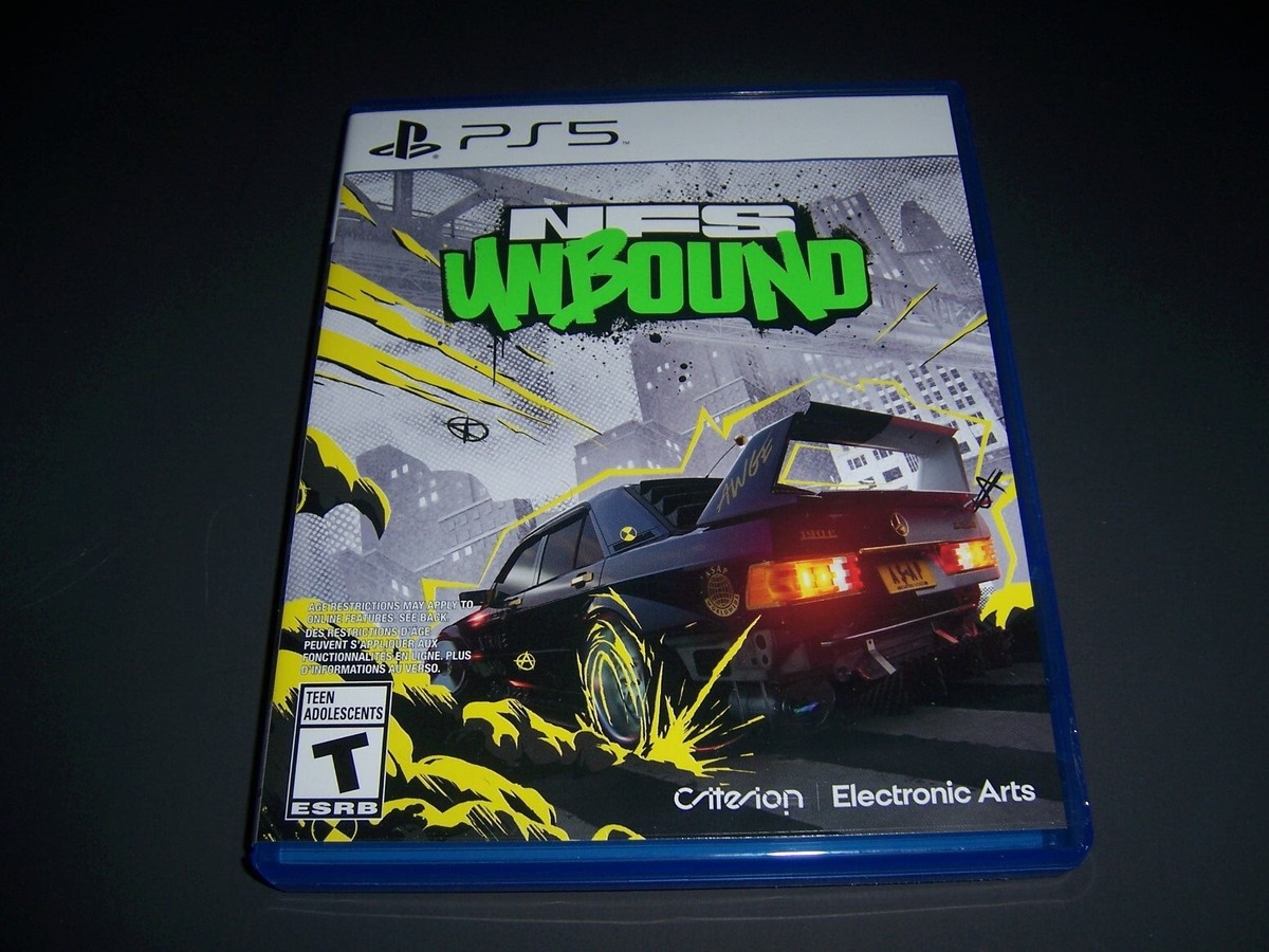 Replacement Box Case Need for Speed NFS UNBOUND Sony