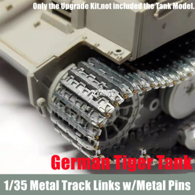 1/35 German Tiger I Early/Mid-Late Tank Metal Tracks w/Pins Fits