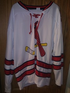 stl cardinals hockey jersey