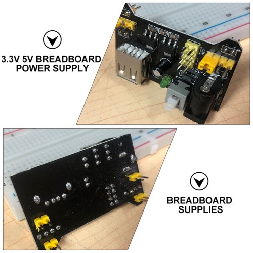 6 PCS Leistungsmodul DC 6,5-12 V Steckbrettmodul Steckbrett-Netzteil - Bild 4 von 12