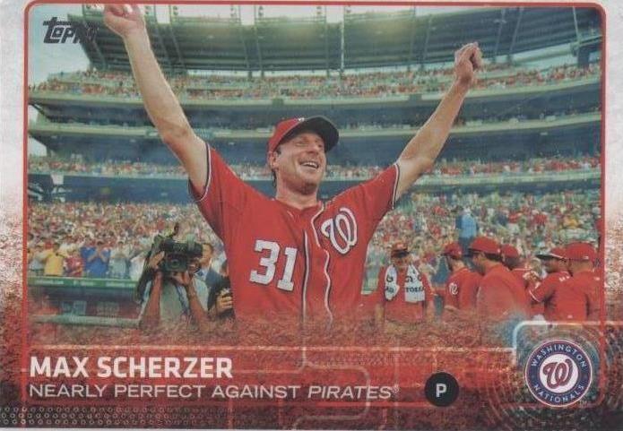 2015 Topps Update Series - Max Scherzer #US169 - 1 of 1