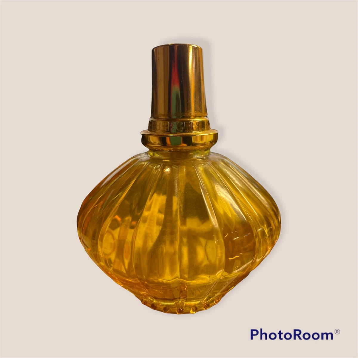 Lampe Berger Paris Oil Diffuser Lamp Clear Gold Glass Fragrance France