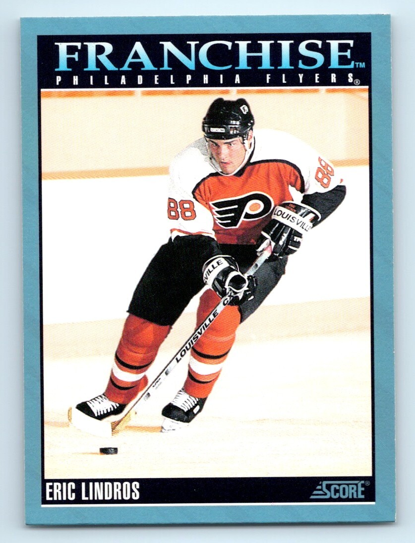 1992-93 Score Canadian #432 ERIC LINDROS Franchise