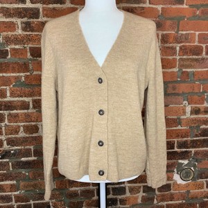 old navy tan cardigan