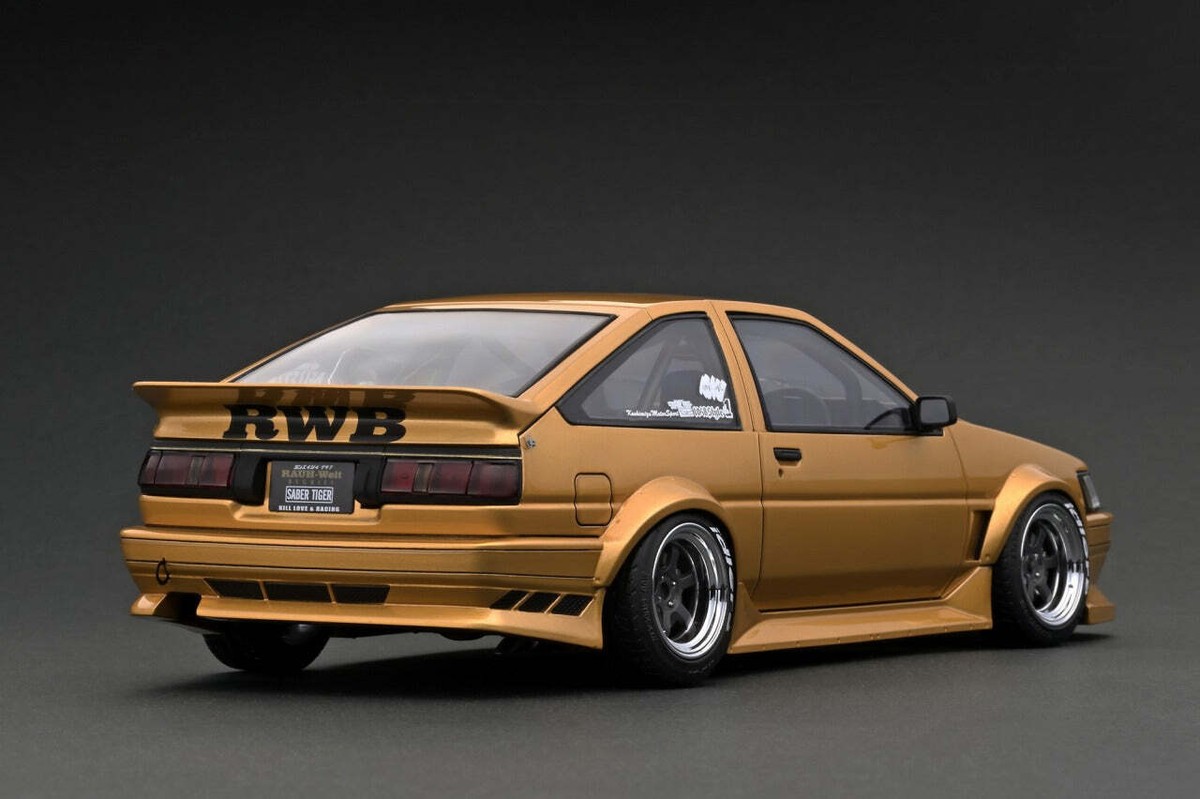 イグニッションモデル RWB AE86 RED　1/18 イグニッションモデル 1/18 RWB AE86 レッド/RSワタナベ15インチ