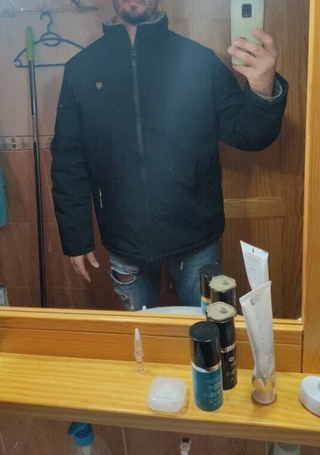 CHAMARRAS Chaqueta Para Nieve Frio Gruesa Cálido Para Hombre Invierno Polar NEW image 21