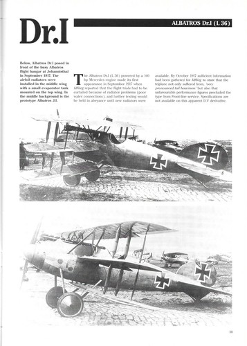 Windsock Datafile Forgotten Fighters Albatros Experimentals WWI German Fighters - Picture 4 of 6