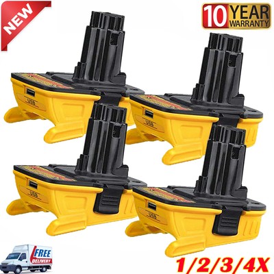 Pack 18V To 20V MAX DCA1820 Battery Adapter For Dewalt Li-ion Tools Converter US