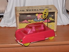 Old Soviet russian Vtg space ussr MOON WALKER LUNOHOD TOY austronauts rocket