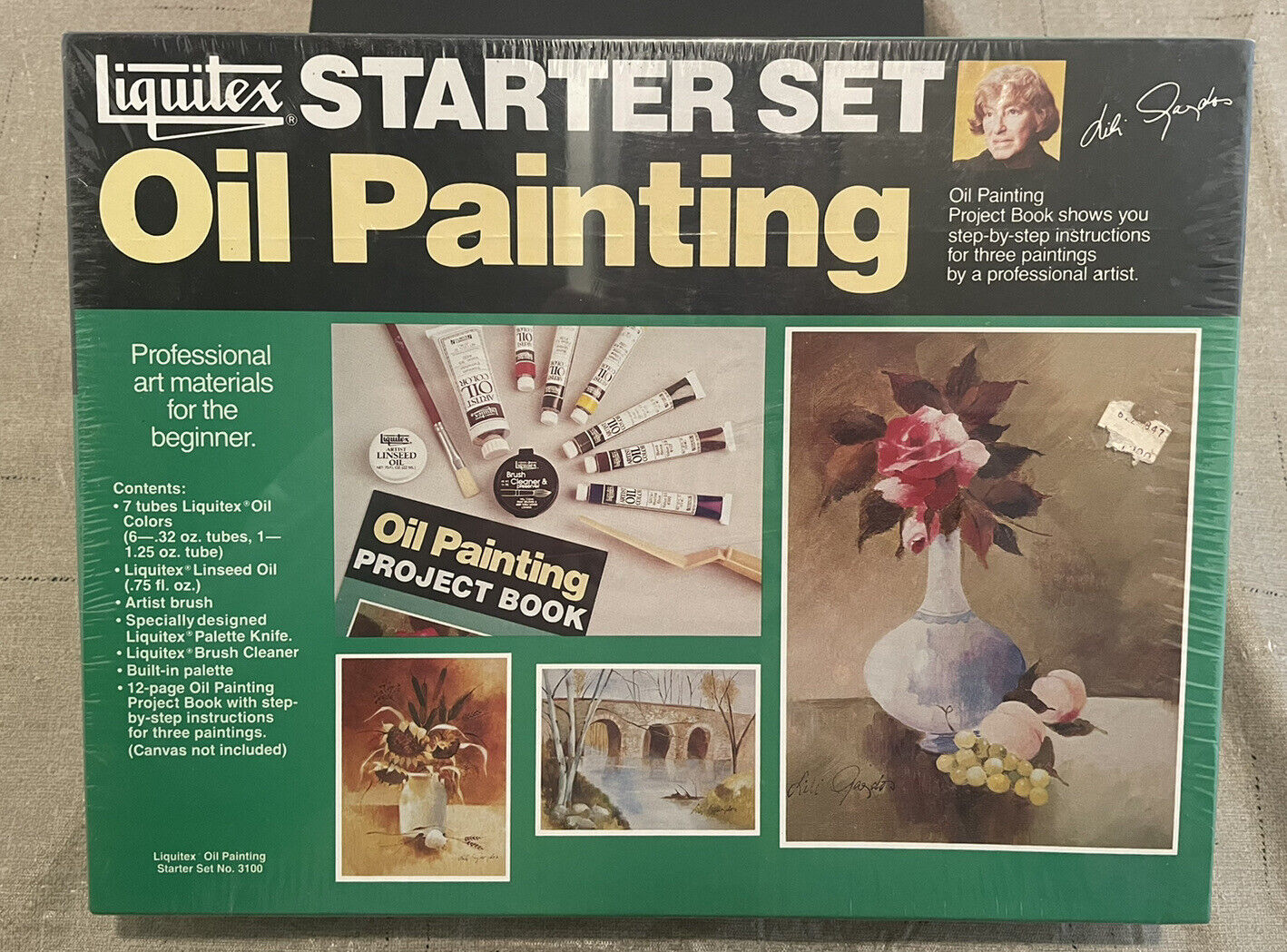 Vintage Liquitex Oil Painting Starter Set No. 3100