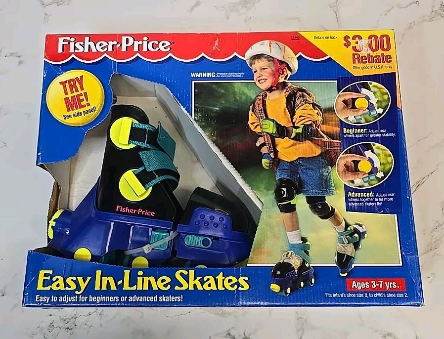 Inline Skates Patin Fisher Price Patins à Roulettes évolutifs