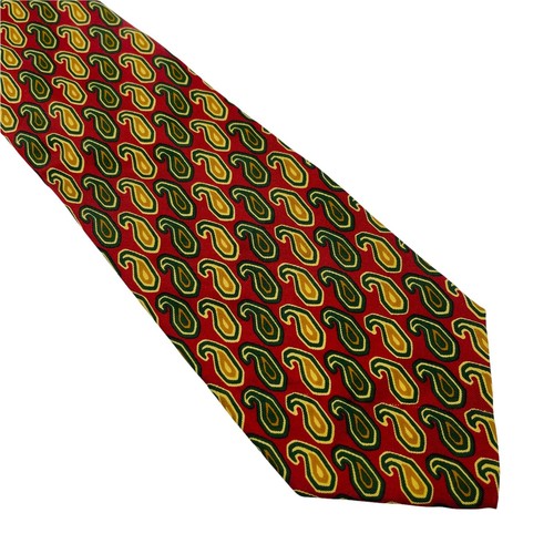 Pour homme 100% soie Rouge Parfait spirale Football Cravate Pour homme 100% soie Rouge Parfait spirale Football Cravate