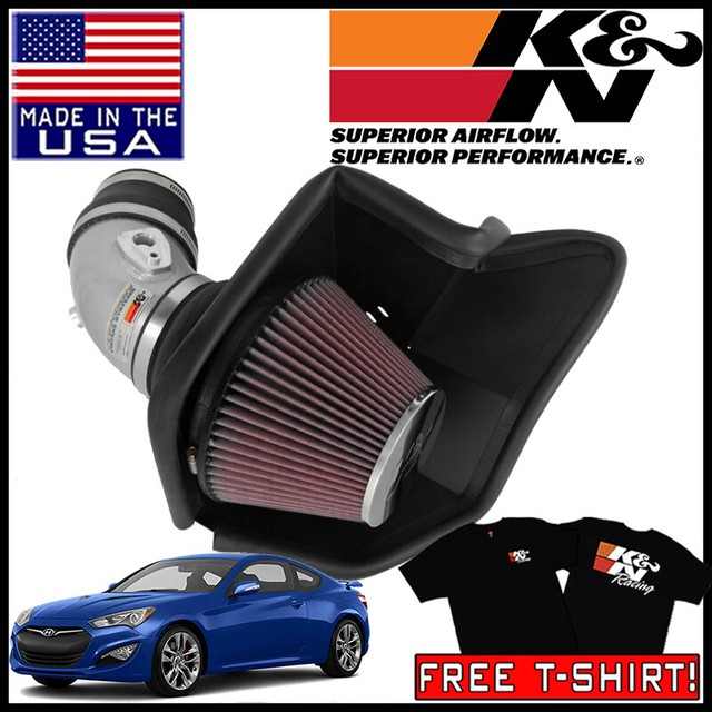 K&N Typhoon Cold Air Intake System fits 20132016 Hyundai Genesis Coupe