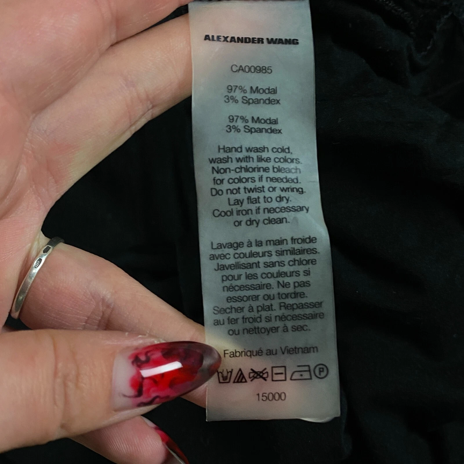 Abito donna smanicato Alexander Wang taglia XS