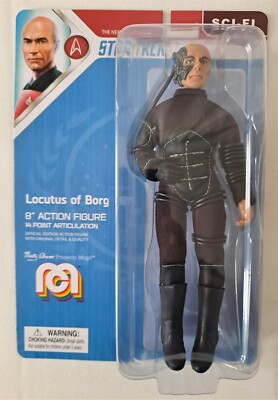 Mego STAR TREK LOCUTUS OF BORG 8'' Figure Sci Fi Wave 10 In Stock