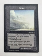 Clouds Middle Earth MECCG CCG NM/M Rare ( Wizard/Limited) 1st Ed Black Border