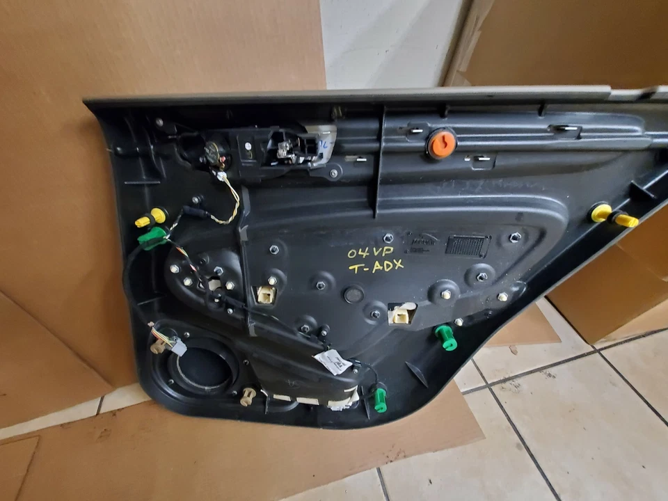 2004-2005-06-07-2008-2009 JAGUAR VANDEN  PLAS LEFT REAR INTERIOR DOOR PANEL ADX - Image 2 of 3
