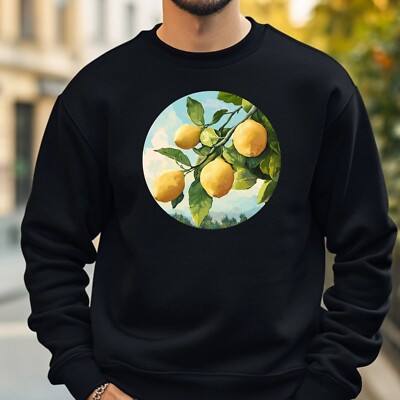 Lemon Sweatshirt Cosy And Perfect For Any Occasion S To 4XL