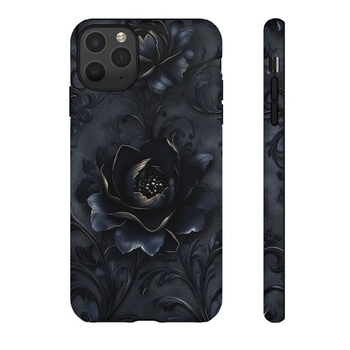 Black Velvet Rose Magic Vines Flower - Phone Case for iPhone, Galaxy, Pixel - 第 119/281 張圖片