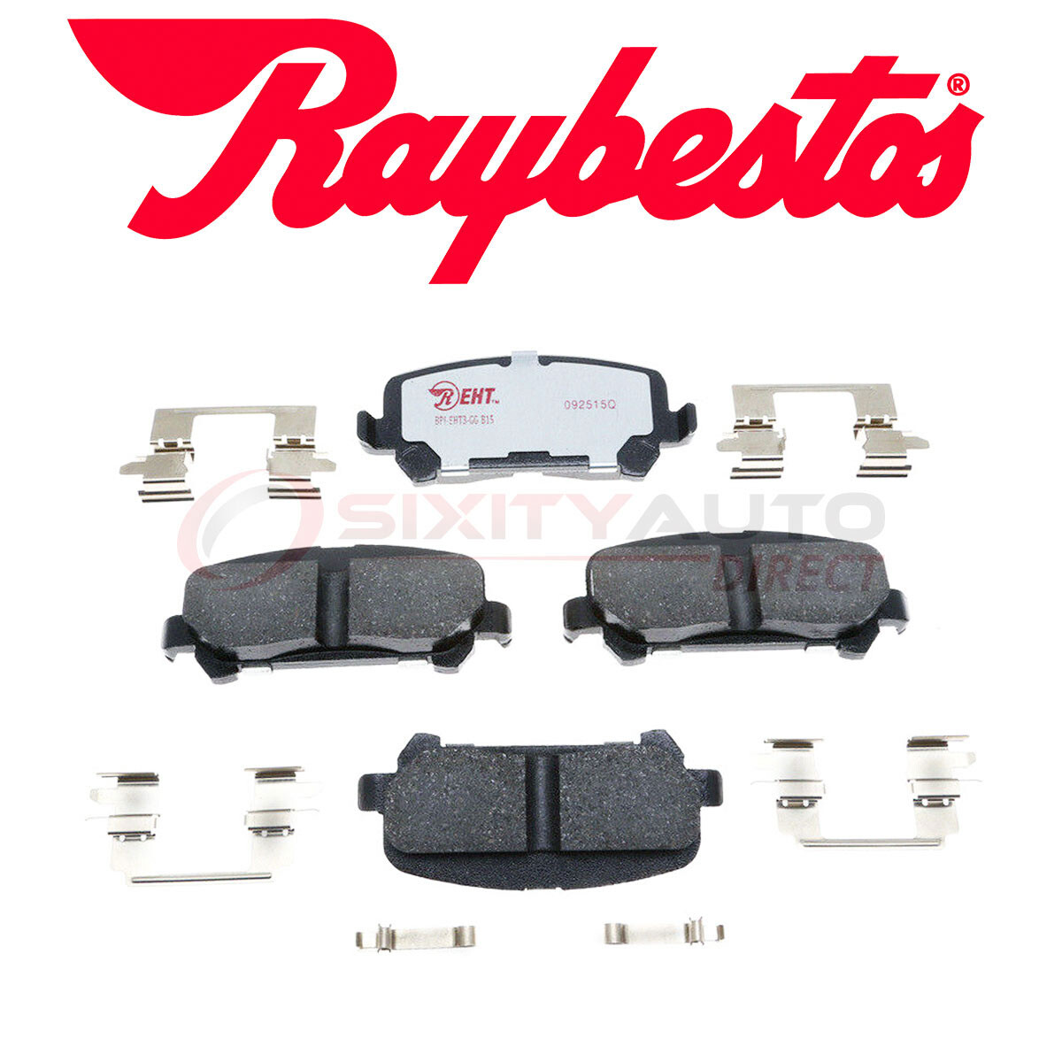 Raybestos Hybrid Technology Disc Brake Pads for 2015 Jeep Renegade 1.4L
