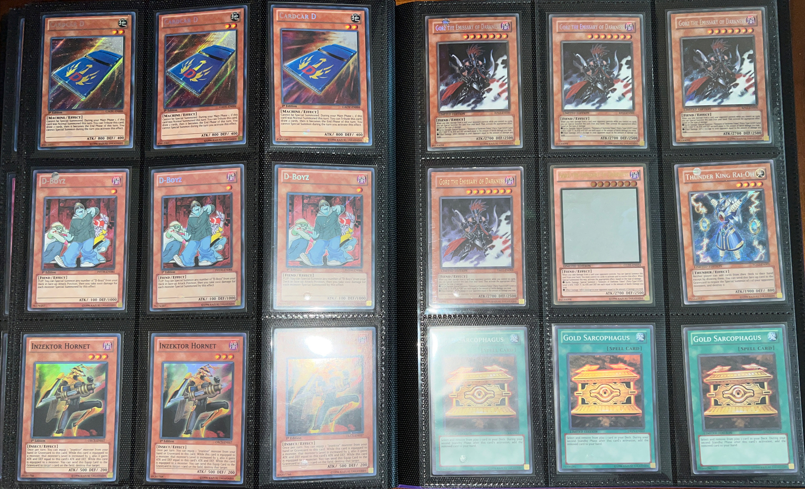 YuGiOh Collection Binder! 332 cards + Bulk! eBay
