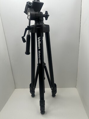 Velbon三脚　Light450・D Velbon Victory 450 Camera Tripod with PH-156 Tilt/Pan Head Tested