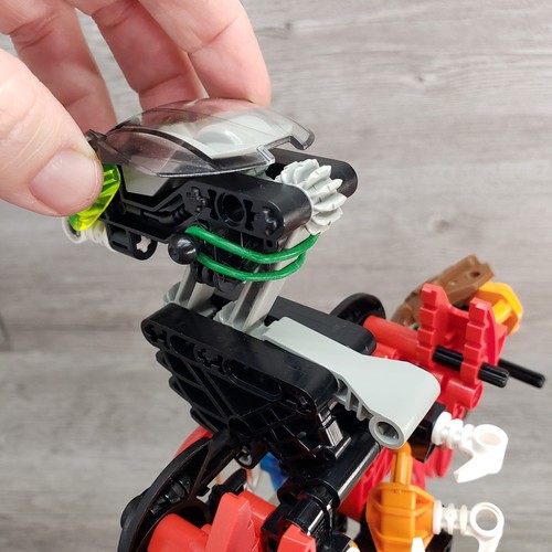 LEGO Bionicle Bohrok Kaita Za COMPLETE Combo of Tahnok & Nuhvok Combiner Set - Picture 9 of 10