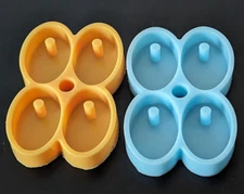 SOAP ON A ROPE MOULD - Oval Silicone Mould For Handmade Soap Mould DIY Craft Kit