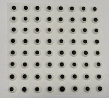 Edible Royal icing Eyes cake, sugar carrots, candy decorations, Asst. Colors!