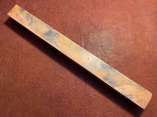 TNT Acrylic Hybrid Stabilized Maple Burl Blank. 1-1/2 x 1-1/2 x 18 - Picture 3 of 4