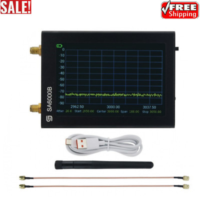 SA6000B 2 in 1 Spectrum Analyzer Signal Generator RF Power Detector 800MHz