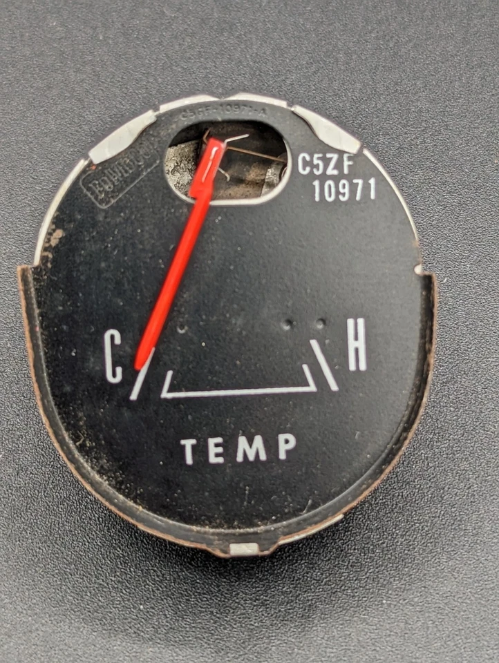 НОВЫЙ ИЗ СТАРЫХ ЗАПАСОВ 1965 FORD MUSTANG GT 66 MUSTANGSHELBY GT350 ПРИБОРНАЯ ПАНЕЛЬ ДАТЧИК ТЕМПЕРАТУРЫ - Изображение 2 из 4