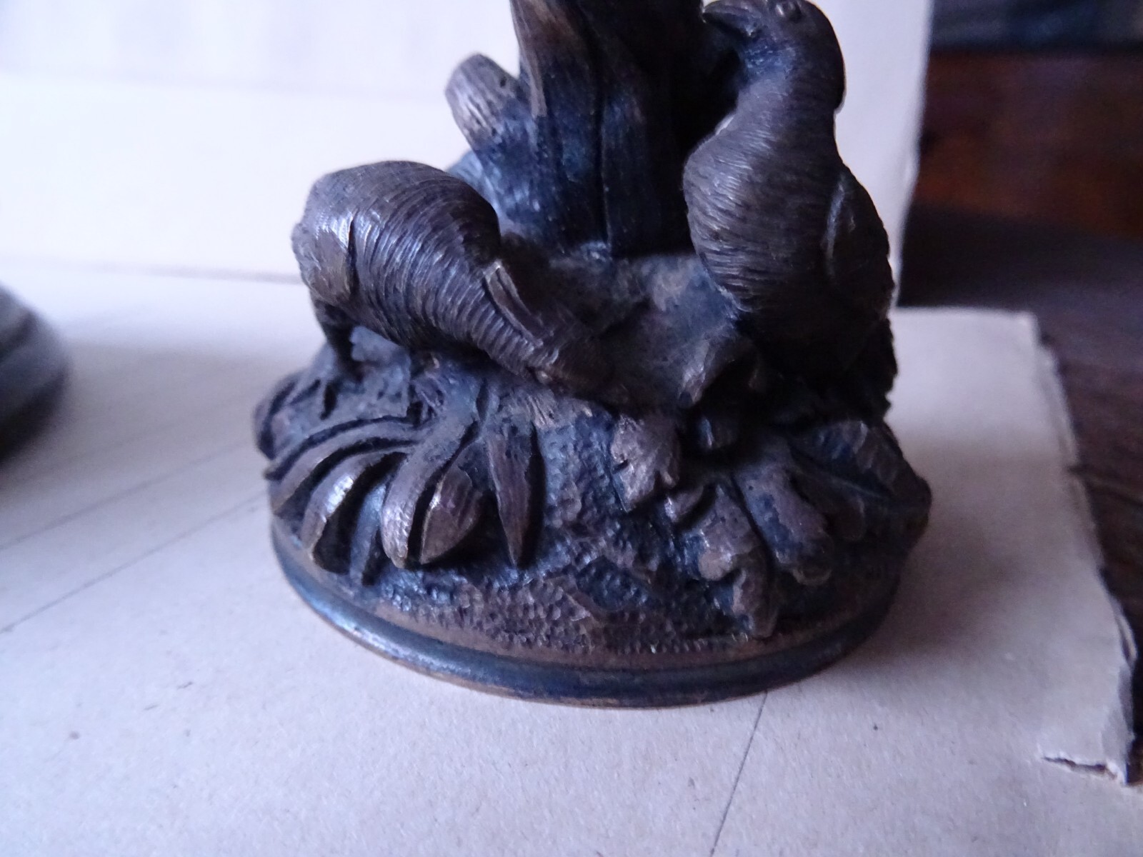 ENCRIER BRONZE ANIMALIER XIX° GOUT CAIN MOIGNIEZ eBay