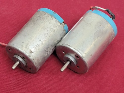 2 Vintage 540 Brushed Motor ".05" Auto Racing Motor Leisure Electronics Irvine - Picture 4 of 9