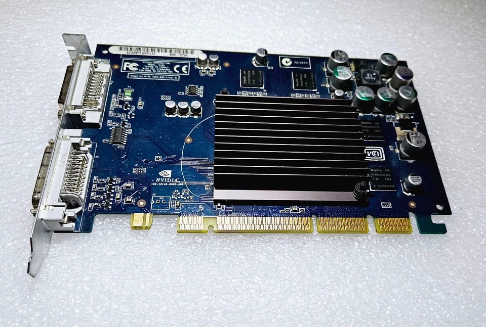 Apple Nvidia VZ43901WPPJAT 900-10146-0001-001 64 MB VGA Card - AGP Slot - Image 2 of 3