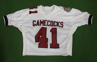 gamecock jersey dress USC Gamecocks 100th Ann. GAME WORN FOOTBALL #41 Collectors L@@K Sherri Hill 58306