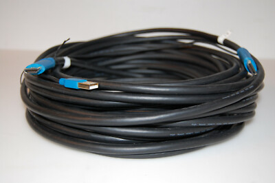 FeinTech VMI150701 Aktives HDMI 2.0 Kabel, 15 m Titan Digital Schwarz