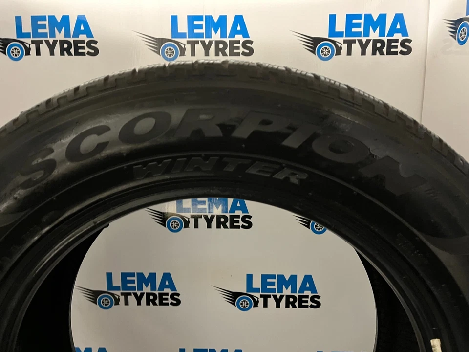 235/65/19 109V XL M.S PIRELLI SCORPION WINTER X4 PARTWORN 2X 4.5mm + 2x 5mm + - Image 4 of 4