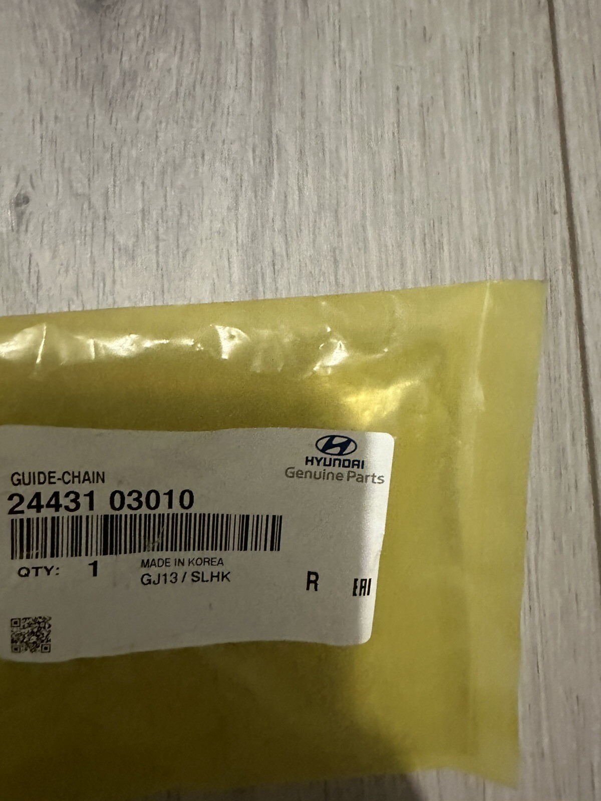 GENUINE Hyundai Timing Chain Tensioner Guide Rail Arm for 1.2 i10 i20