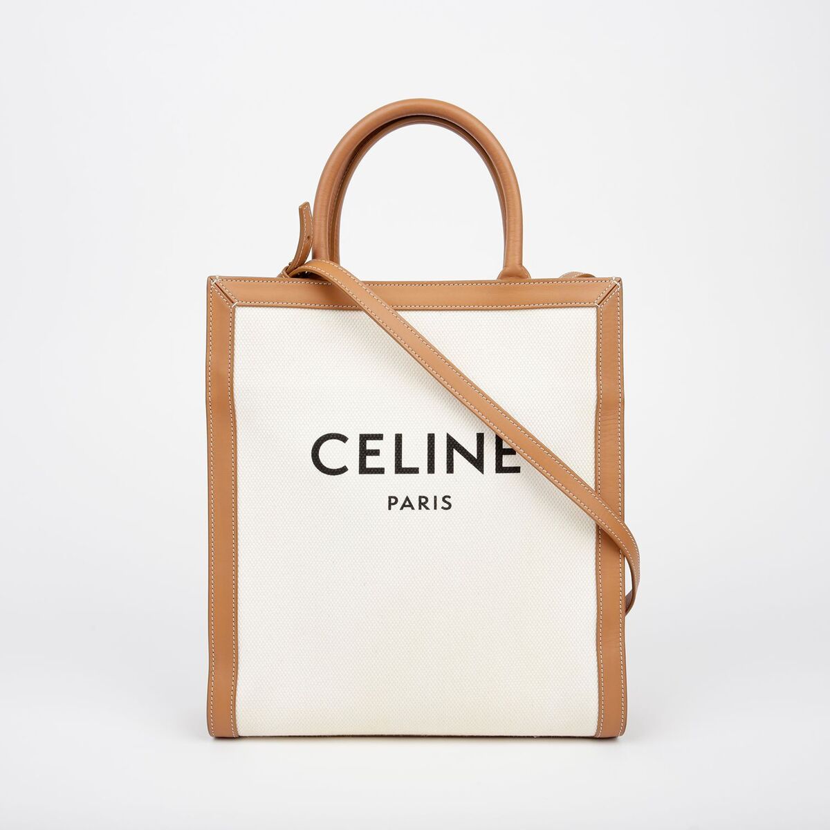 Celine Cabas Vertical Small Tote Shoulder Bag 192082BNZ Celine Cabas Vertical Small Tote Shoulder Bag 192082BNZ