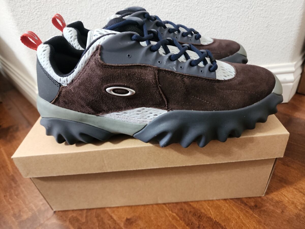 Oakley x Brain Dead Factory Team Chop Saw Brown Mint Black Size 11.5 New In Hand